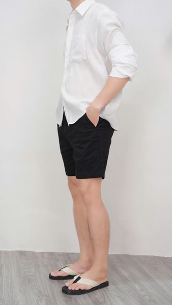  Short Kaki UNDERNESS Slimfit 