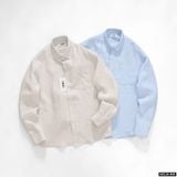  Sơmi UNDERNESS Linen Phối Sọc 