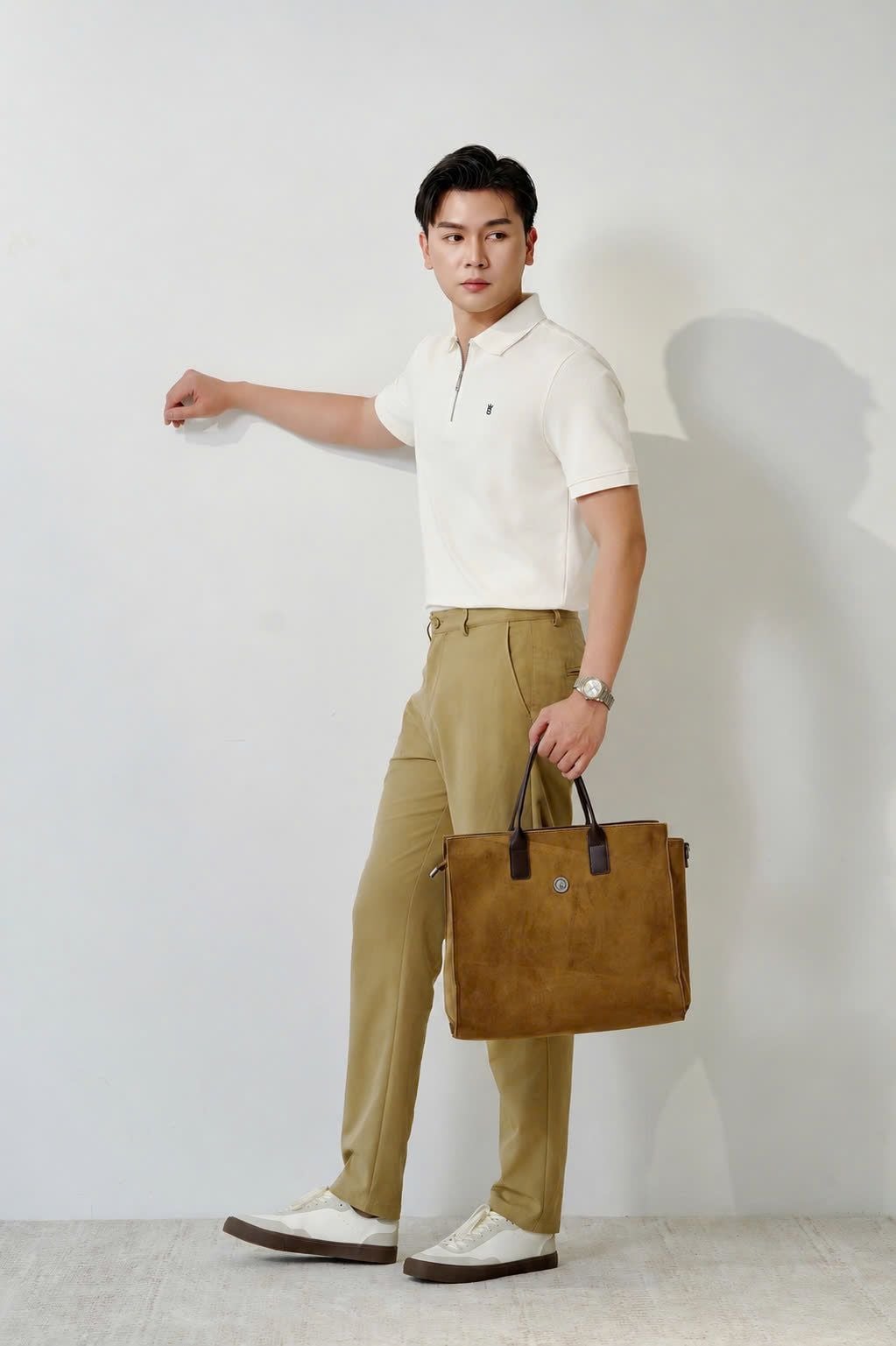 Polo BTM Phối Zip 