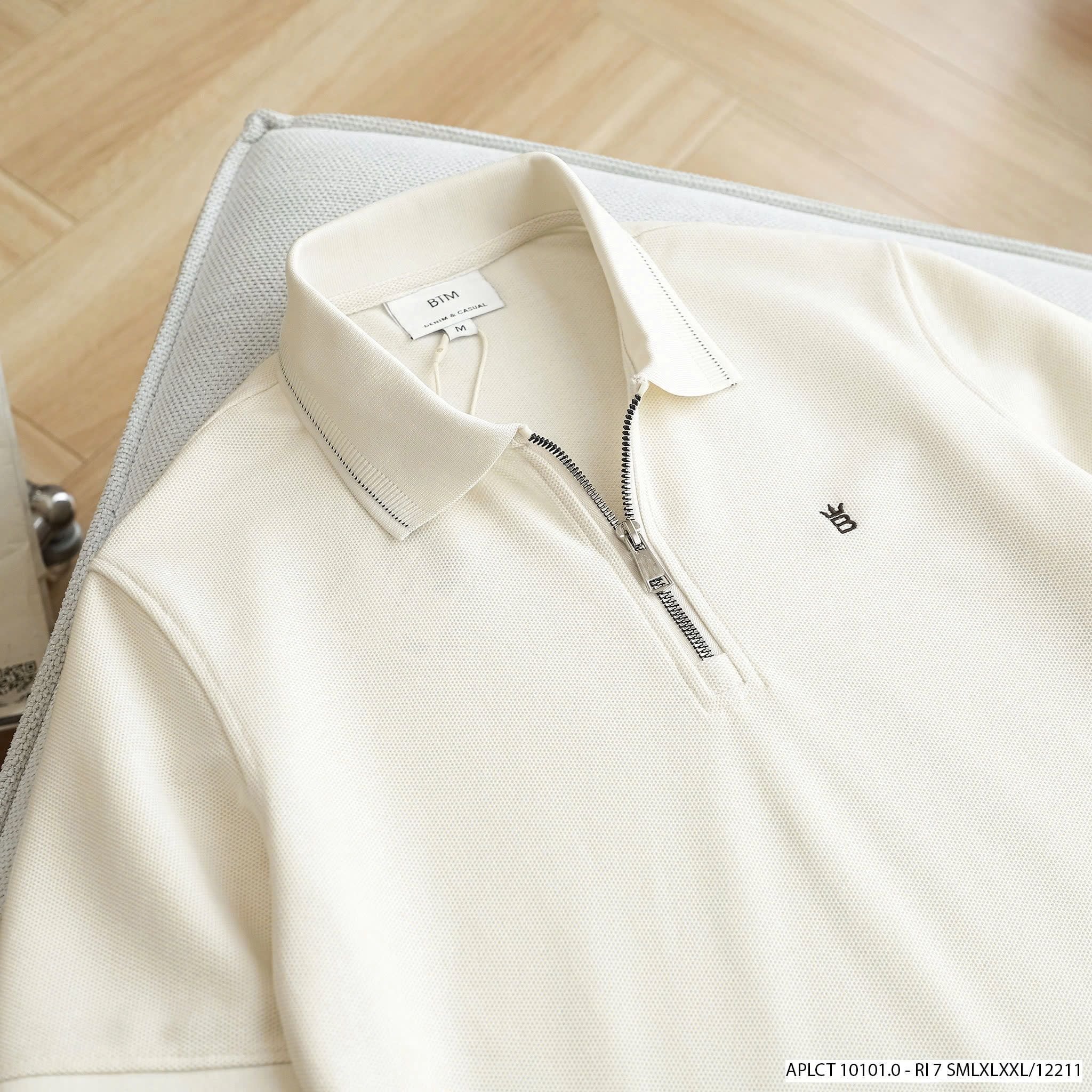  Polo BTM Phối Zip 