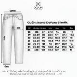  Quần Jean DEFOXX Slimfit 