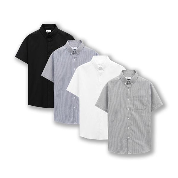  Sơmi Tay Ngắn UNDER Oxford 