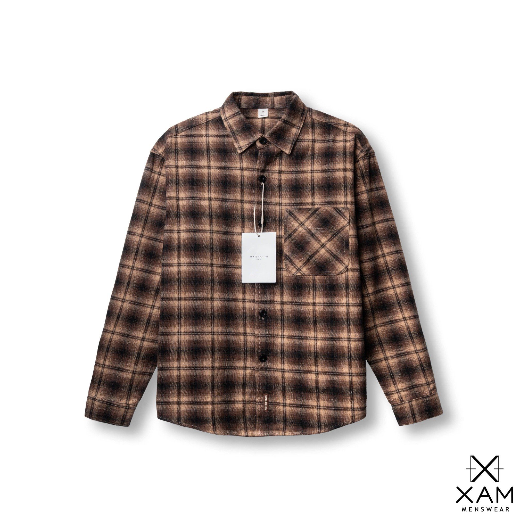  Sơmi Caro GUANGZHOU Flannel Định Lượng 320Gsm 