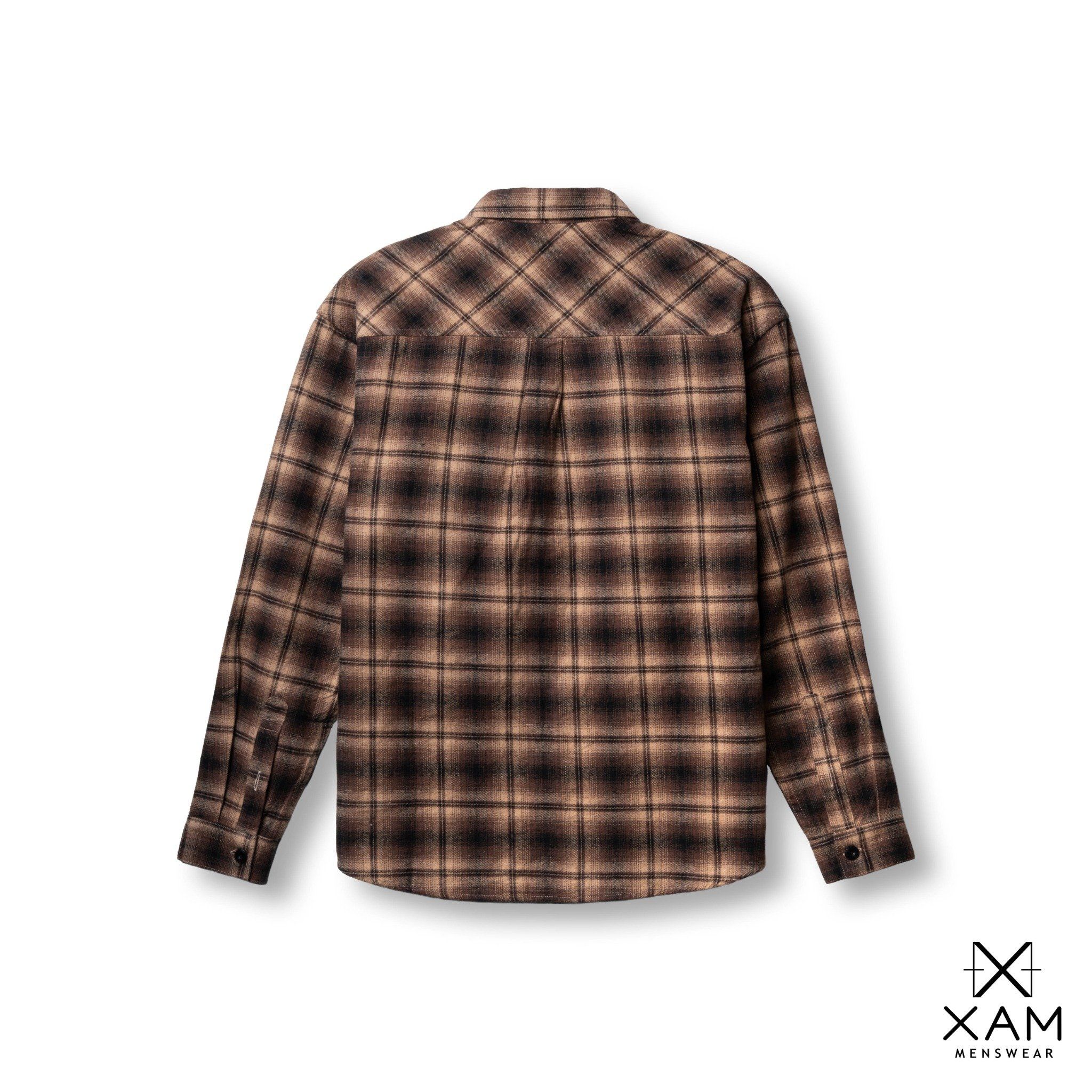  Sơmi Caro GUANGZHOU Flannel Định Lượng 320Gsm 