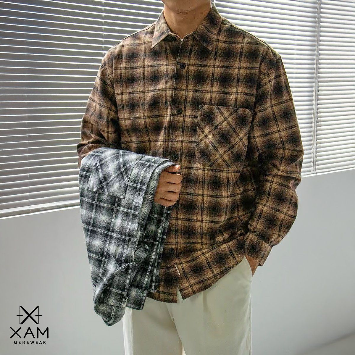  Sơmi Caro GUANGZHOU Flannel Định Lượng 320Gsm 