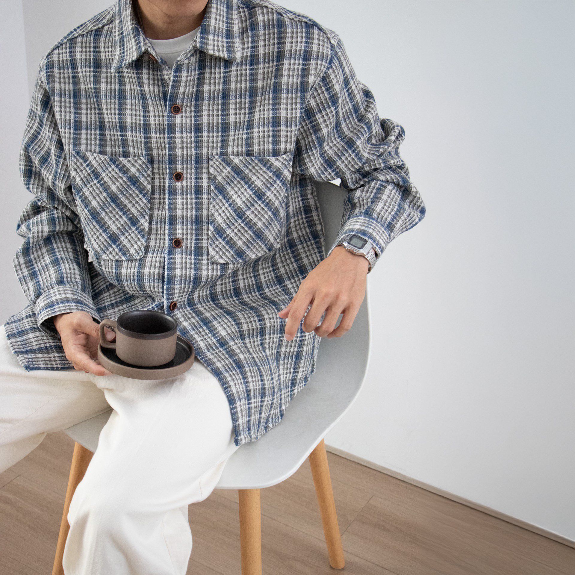  Sơmi Caro GUANGZHOU Flannel Định Lượng 320Gsm 