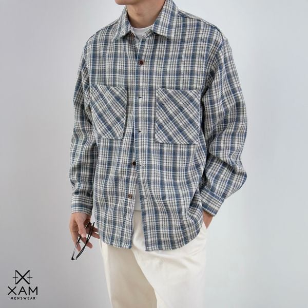  Sơmi Caro GUANGZHOU Flannel Định Lượng 320Gsm 