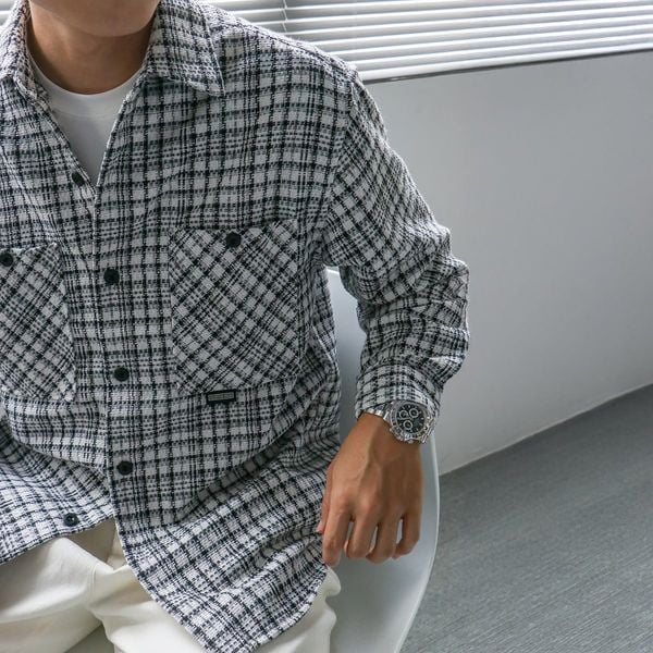  Sơmi Caro GUANGZHOU Flannel Định Lượng 320Gsm 