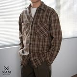  Sơmi Caro GUANGZHOU Flannel Định Lượng 320Gsm 