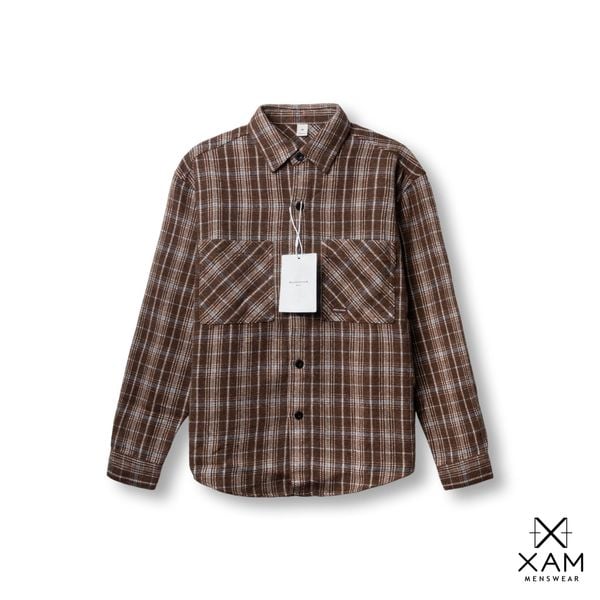  Sơmi Caro GUANGZHOU Flannel Định Lượng 320Gsm 