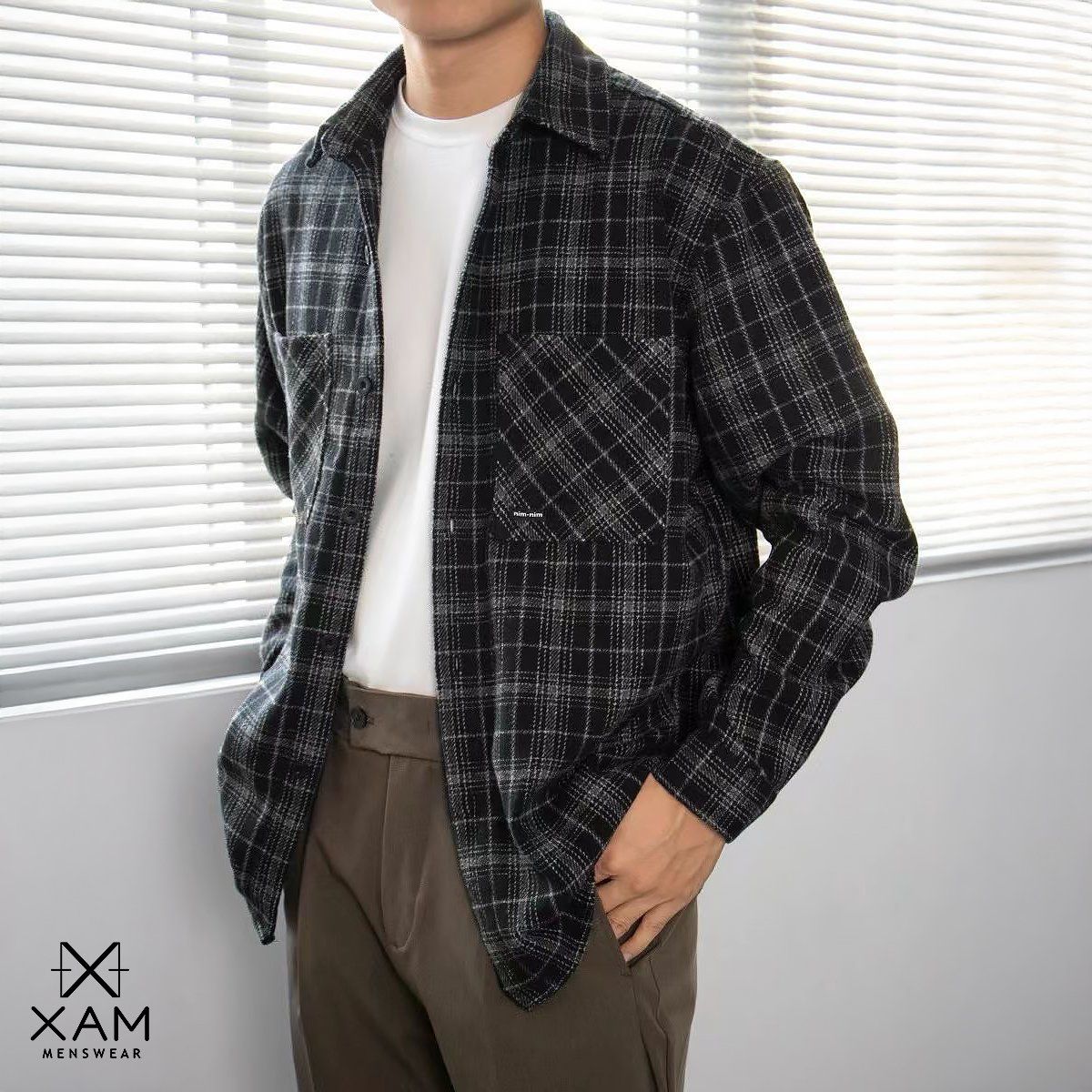  Sơmi Caro GUANGZHOU Flannel Định Lượng 320Gsm 