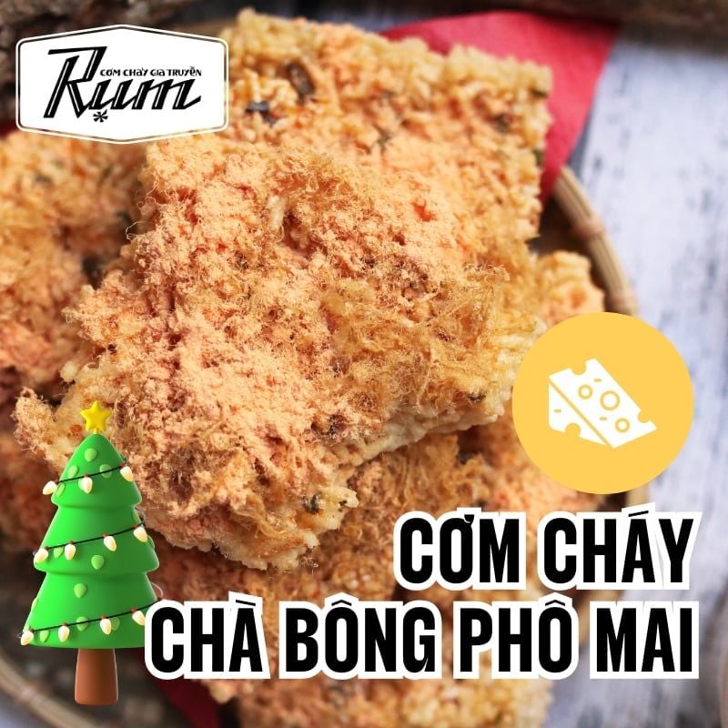 Cơm cháy chà bông phô mai 500gr(HỘP)