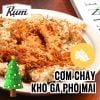 Cơm cháy khô gà phô mai lá chanh 500gr (HỘP)