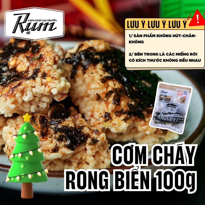 Cơm cháy rong biển 100gr