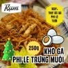 Khô gà trứng muối 250g