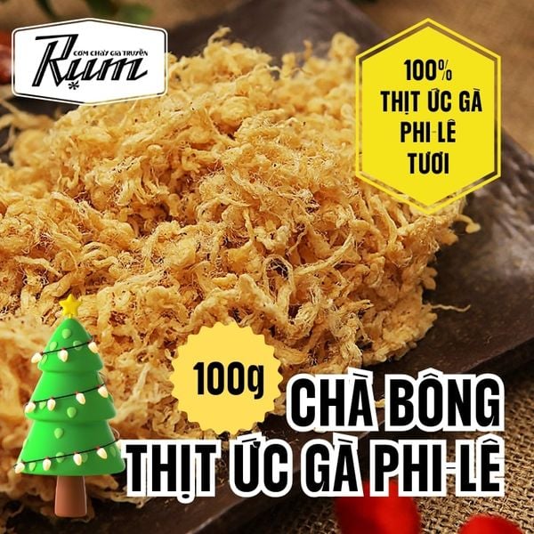  Chà bông gà phi lê  100 g 