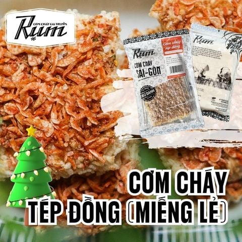  Cơm Cháy Tép Đồng 200g (Một Miếng Lẻ) 
