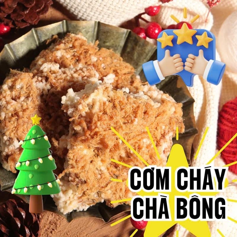 Cơm cháy chà bông Sài Gòn 495gr(HỘP)