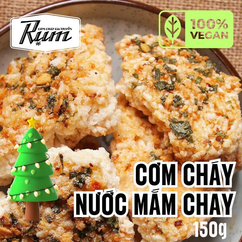 Cơm Cháy Nước Mắm CHAY 150g