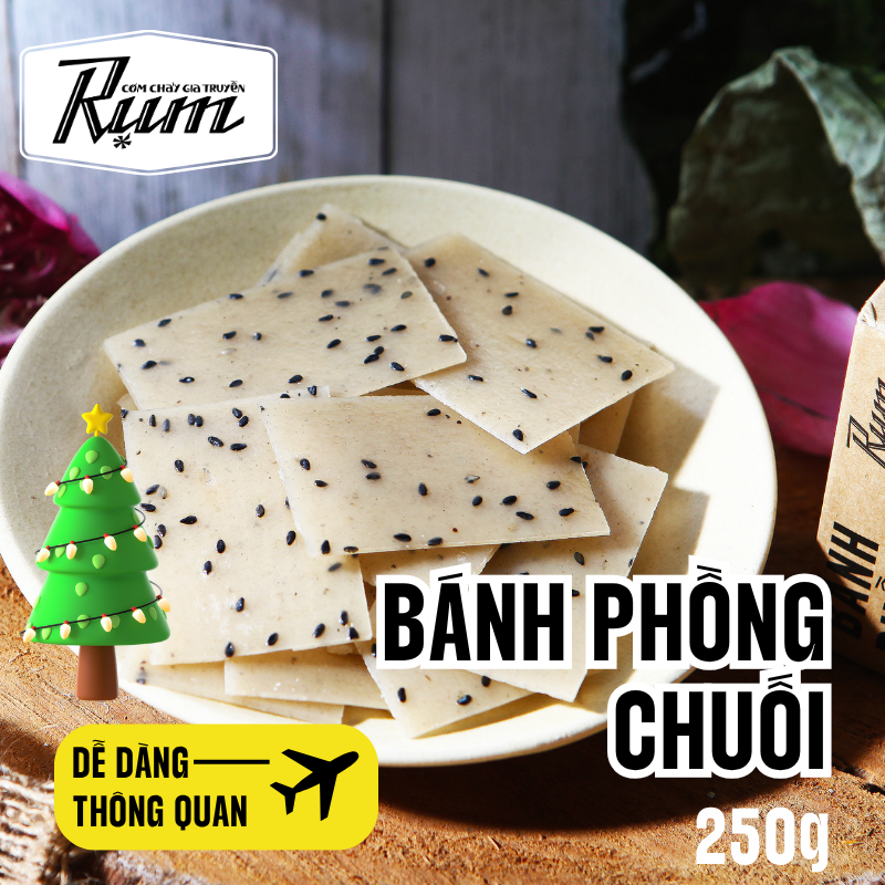 Bánh Phồng Chuối 250g