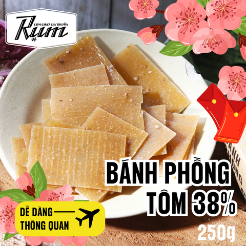  Bánh Phồng Tôm 38% Tôm 250g 