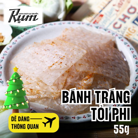  Bánh Tráng Quấn Quýt Tỏi Phi 