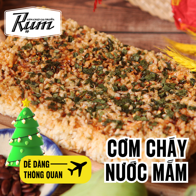 Cơm cháy nước mắm 400gr