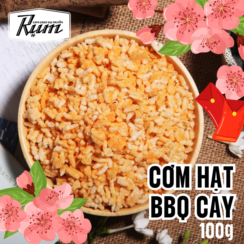 Cơm Hạt BBQ Cay 100g