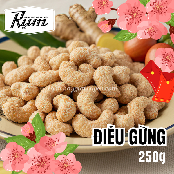  Hạt Điều Gừng 250g 