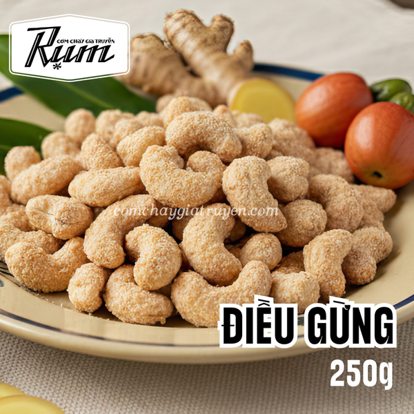  Hạt Điều Gừng 250g 