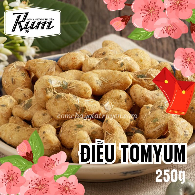 Hạt Điều Tomyum 250g