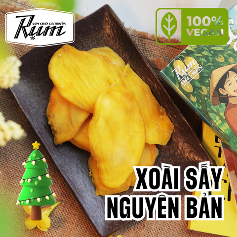  Xoài Sấy Nguyên Bản 250g 