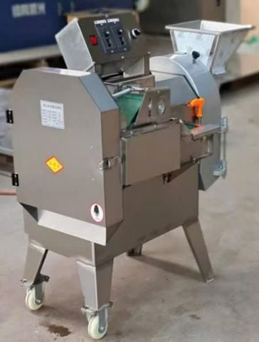 MÁY THÁI RAU CỦ QUẢ 2 ĐẦU QC-803