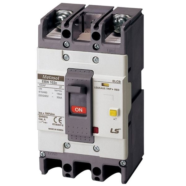 ELCB EBN102c 60A 35kA 2P