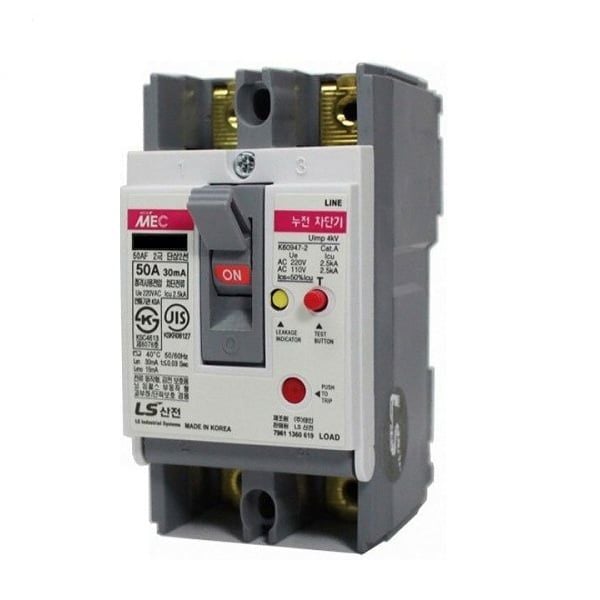 ELCB EBE102Fb 100A 5kA 2P