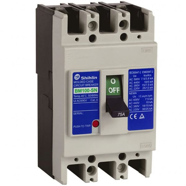 BM 100-SN 3P 100A 15kA