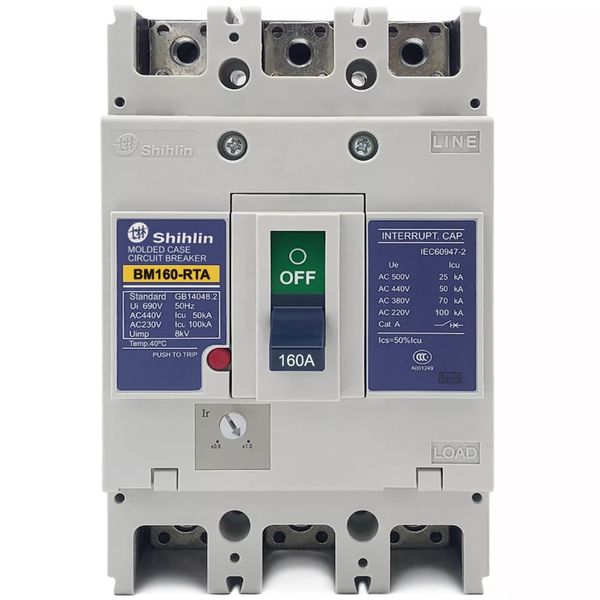 BM 160-RTA 3P 70A 70kA