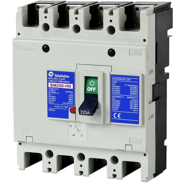 BM 250-HN 4P 125A 36kA