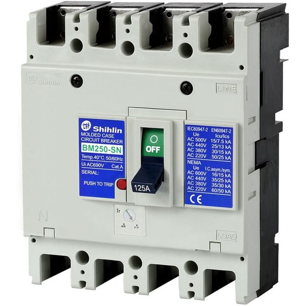BM 250-SN 4P 200A 30kA