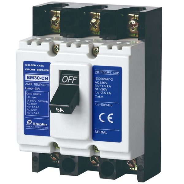 BM 30-CN 3P 5A 1.5kA