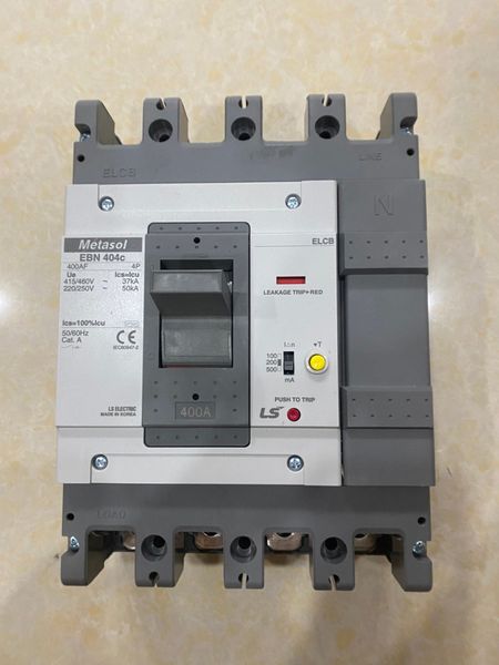 ELCB EBN104c 15A 18kA 4P