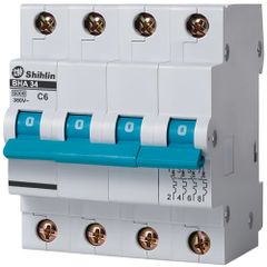 Cầu dao tự động Shihlin BHA 4P 63A 6kA