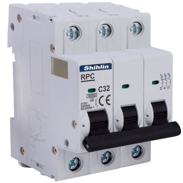RPC 3P 50A 6kA