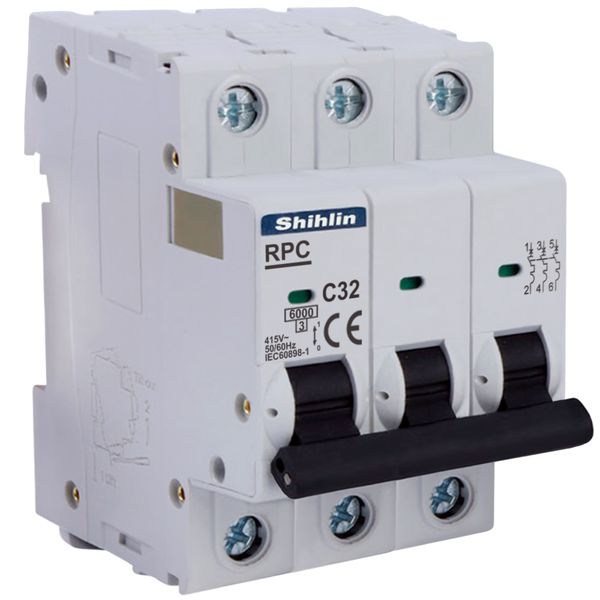 RPC 3P 10A 6kA