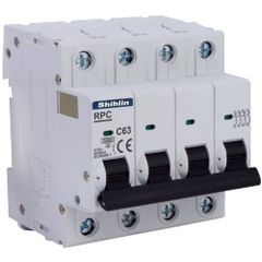 Cầu dao điện Shihlin RPC 4P 63A 6kA