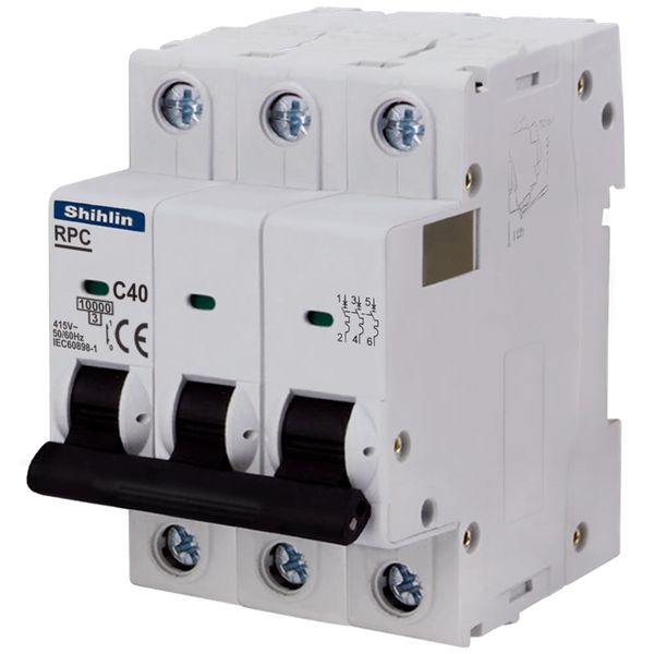 RPC-H 3P 40A 10kA