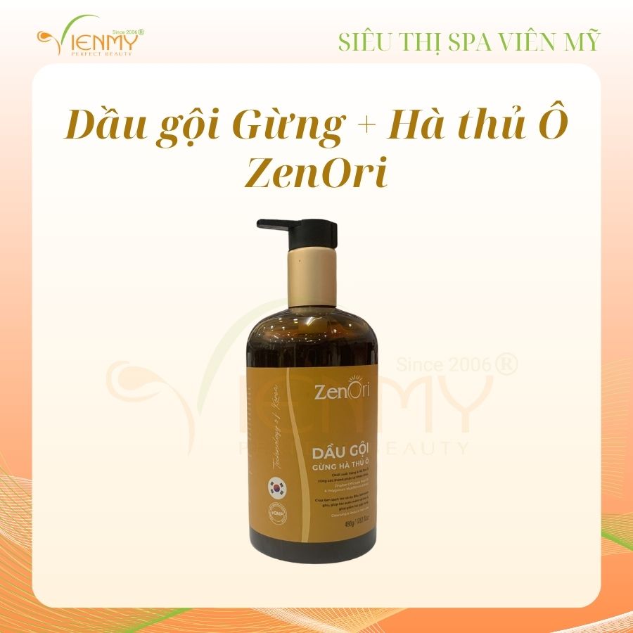 Dầu gội Gừng - Hà Thủ Ô ZENori