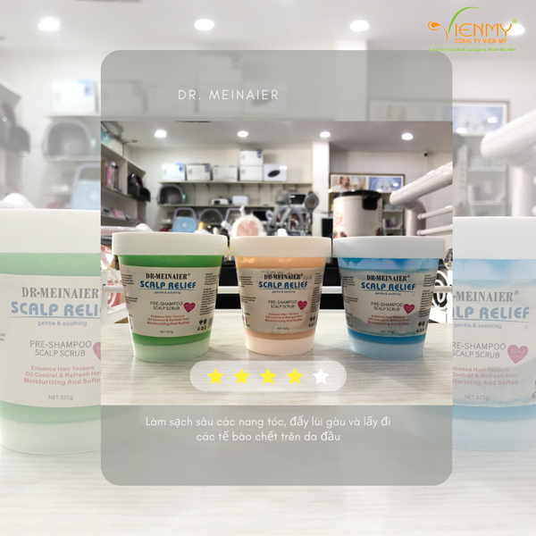 Muối tẩy tế bào chết da đầu Dr.Meinaier