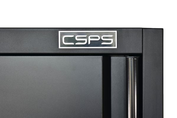 Tủ dụng cụ CSPS 48cm - 03 vách ngăn màu đen