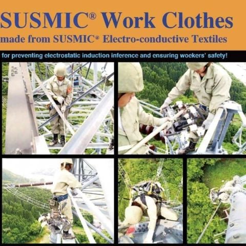 Quần-áo-mũ-giày chống từ trường - SUSMIC® Bekaert